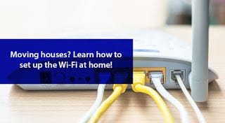 Setup Wi-Fi at home