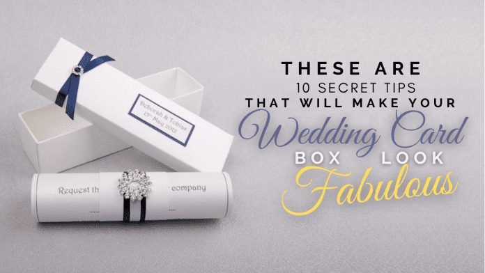 wedding Card Box