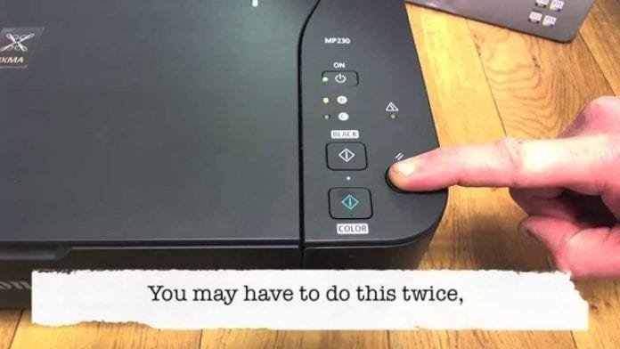 What are the steps to Reset your Canon Printer?