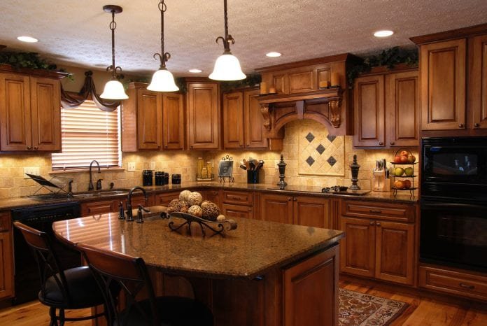 Walnut Kitchen Cabinets