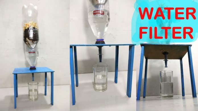 How to make water filter using plants