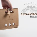 Cardboard boxes and their containing units.