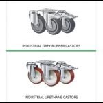 Taking care of different types of castors Medical castors