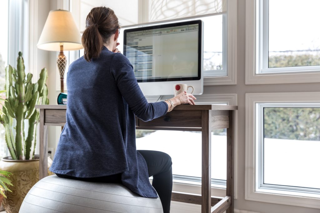 All About Self-Storing Ball Chairs