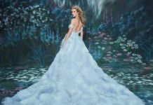 How to store the wedding gown before the wedding?