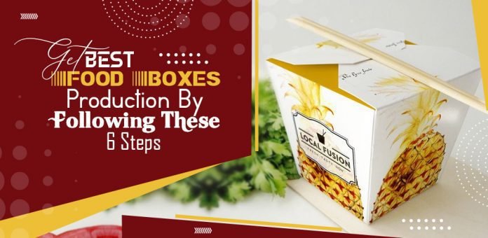 Get Best Food Boxes Production by Following These 6 Steps