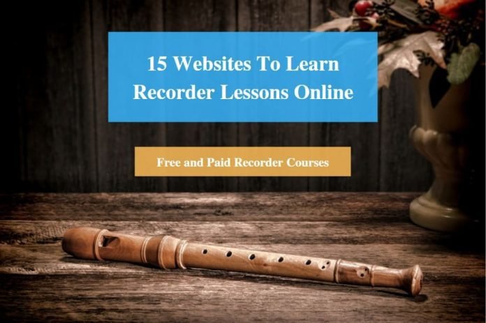 Websites To Learn Recorder Lessons Online