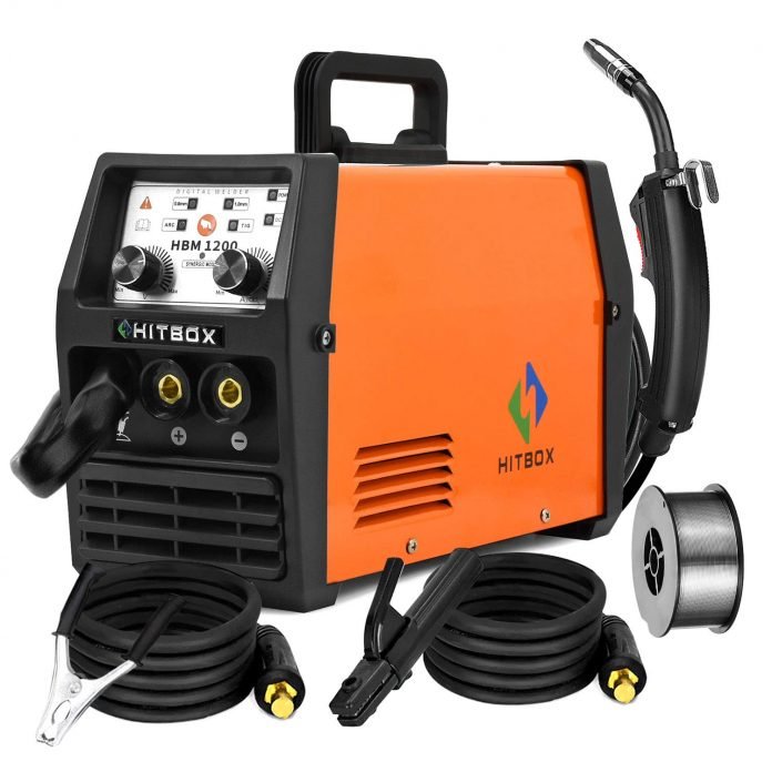 General view of TIG welders