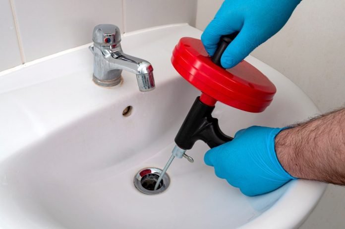 Open drains, toilets, and drains with the help of a plumber