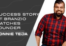 Success Story of Branzio Watches Founder Ronnie Teja