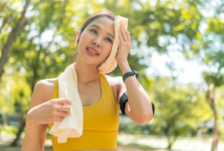 Skincare for women who work out