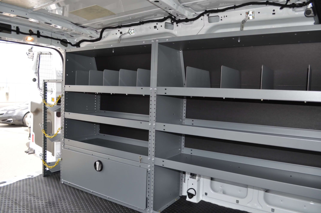 Maximizing Cargo Space: Van Shelving and Storage Solutions