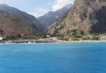 These are the Top 3 Gorges in Crete Sea_side_of_the_end_of_the_Samaria_Gorge