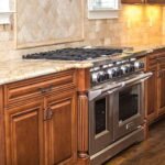 Stained Kitchen Cabinets