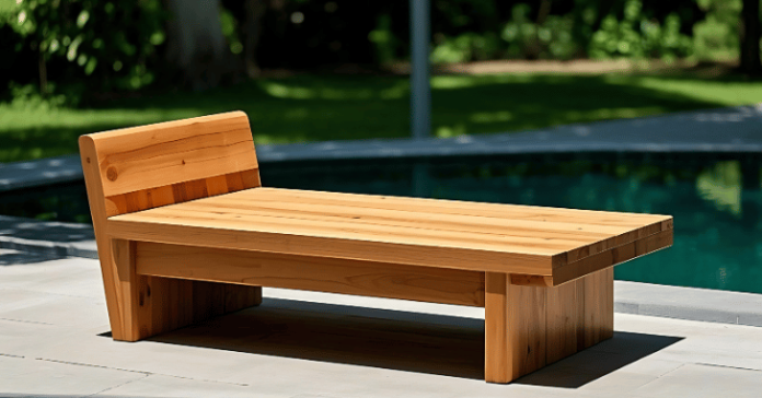 wooden daybed