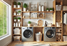 Laundry Room Shelving: Combining Style, Storage, and Functionality for Better Organization Laundry Room Shelving