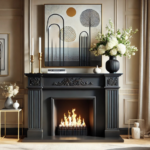 How to Make Your Black Fireplace Mantel Shine? Styling Tips and Tricks Black Fireplace Mantel