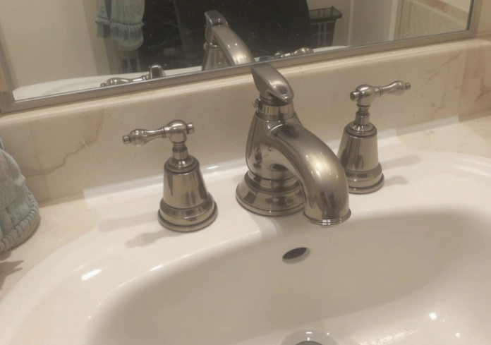 how to remove bathroom faucet