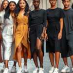 White Sneakers to Wear with Dresses