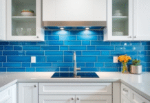 Blue Kitchen Backsplash Design Ideas That Blend Beauty, Function, and Modern Elegance blue kitchen backsplash