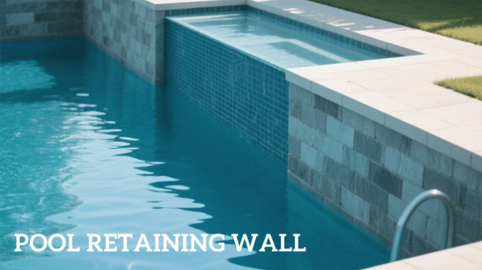 Pool Retaining Wall