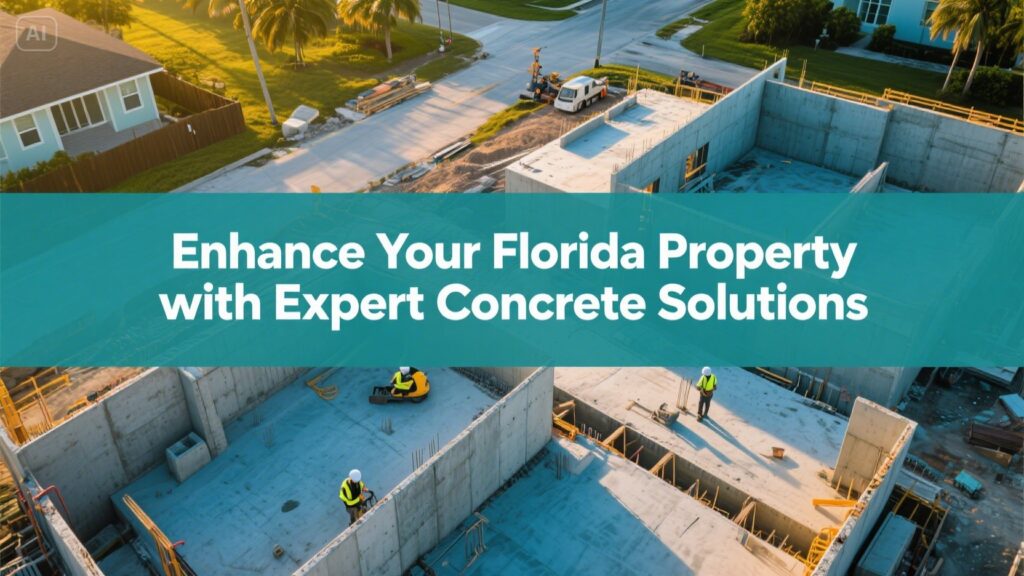 Enhance Your Florida Property with Expert Concrete Solutions