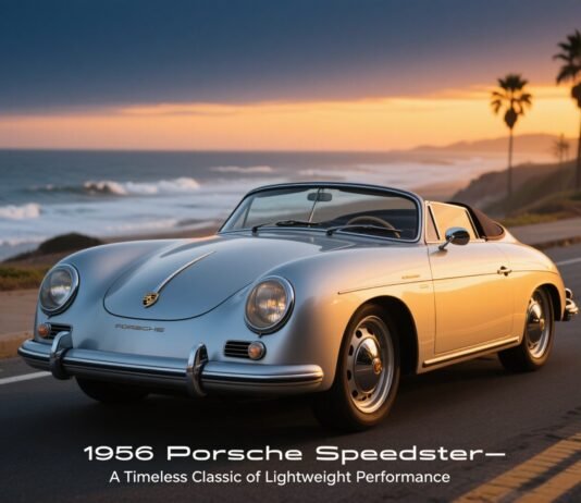 The Iconic 1956 Porsche Speedster: A Timeless Classic of Lightweight Performance and Design 1956 Porsche Speedster