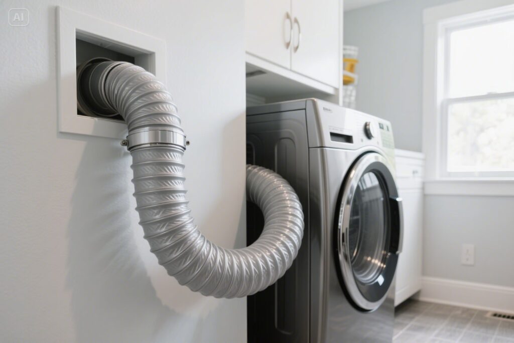 Everything You Need to Know About Dryer Vent Hose Installation, Cleaning, and Replacement for Optimal Safety
