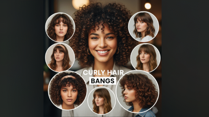 Curly Hair Bangs Curly Hair Bangs