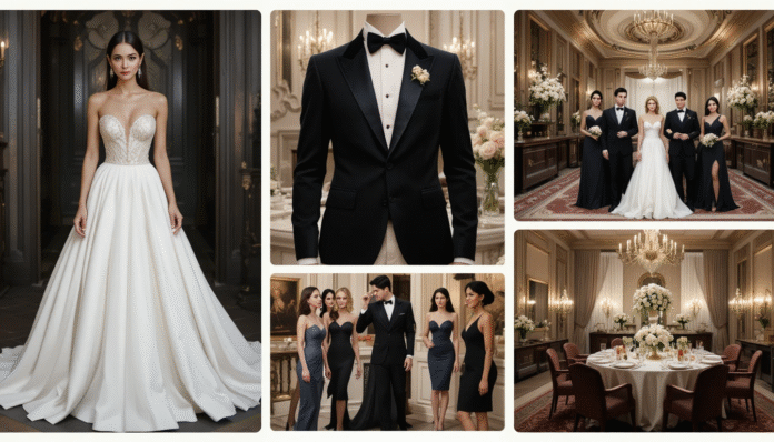 Black Tie Wedding Dresses