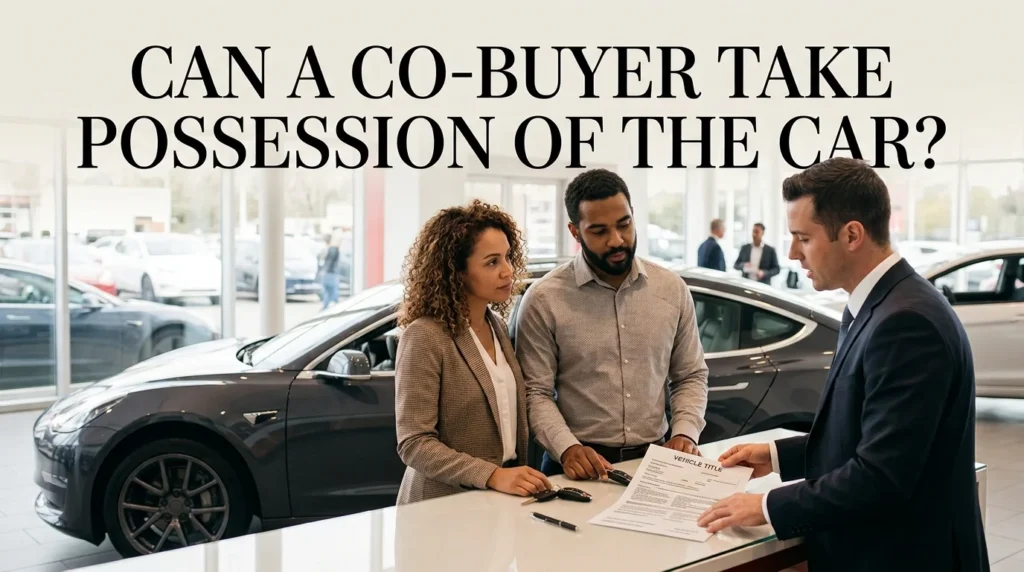 Can a Co-Buyer Take Possession of the Car? How Titles, Ownership Rights, Loans, and Possession Rules Work