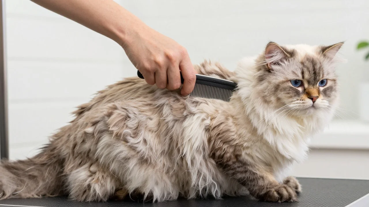 Domestic Long Hair Cat