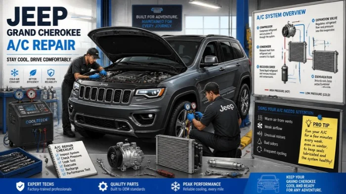 Air Conditioning Repair Jeep Grand Cherokee